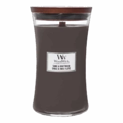 Woodwick Sand & Driftwood Large Candle - Geurkaars