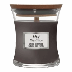 Woodwick Sand & Driftwood Medium Candle - Geurkaars