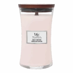 Woodwick Sheer Tuberose Large Candle - Geurkaars