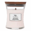 Woodwick Sheer Tuberose Medium Candle - Geurkaars -WoodWick woodwick sheer tuberose medium candle geurkaars 1