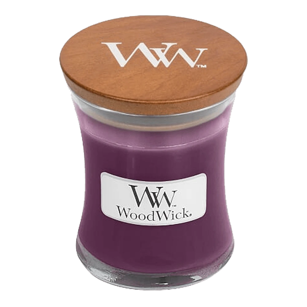 Woodwick Spiced Blackberry Mini Candle - Geurkaars 3 Woodwick Spiced Blackberry Mini Candle - Geurkaars