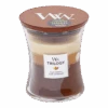 Woodwick Trilogy Cafu00e9 Sweets Medium Candle - Geurkaars -WoodWick woodwick trilogy cafe sweets m candle geurskaars 1