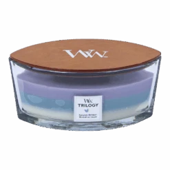 Woodwick Trilogy Calming Retreat Ellipse Candle - Geurkaars
