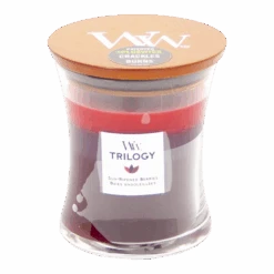 Woodwick Trilogy Sun Ripened Berries Medium Candle - Geurkaars