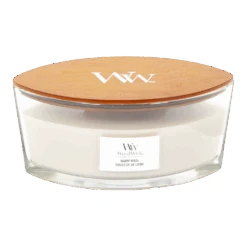 Woodwick Warm Wool Ellipse Candle - Geurkaars