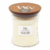 Woodwick White Tea & Jasmine Medium Candle - Geurkaars