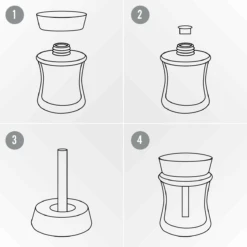 WoodWick WW Sand & Driftwood Home Fragrance Diffuser -WoodWick ww sand driftwood spill proof home fragrance 4 5